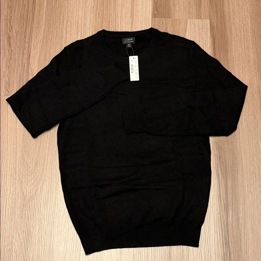 J. Crew Men’s Black Crewneck Sweater